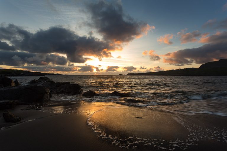 Sunset at Glencolmcille