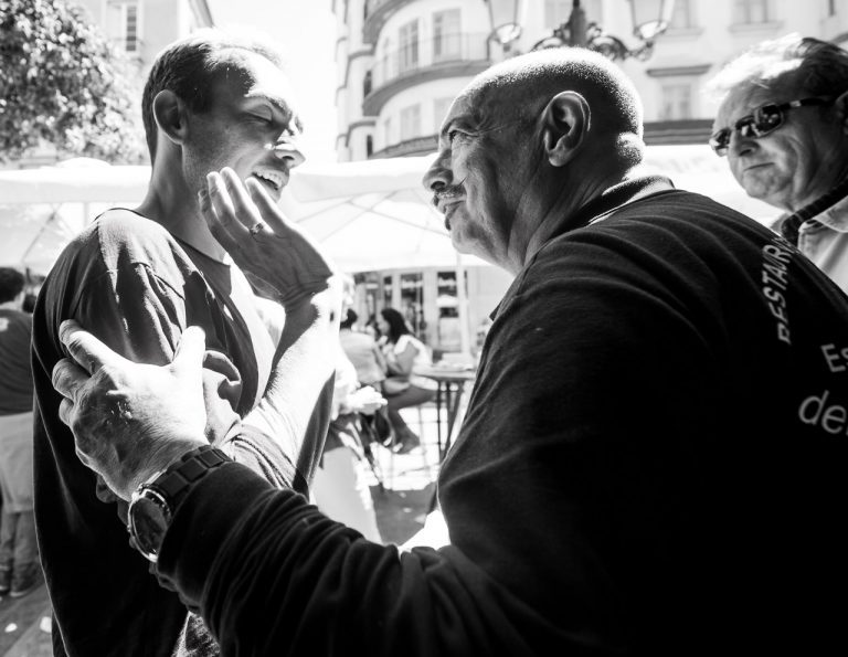 Conversation in Malaga