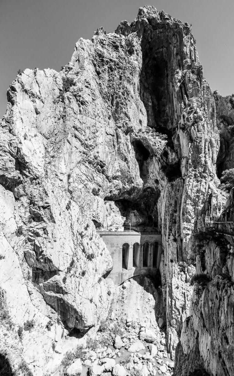 Railway Bridge in the Mountain