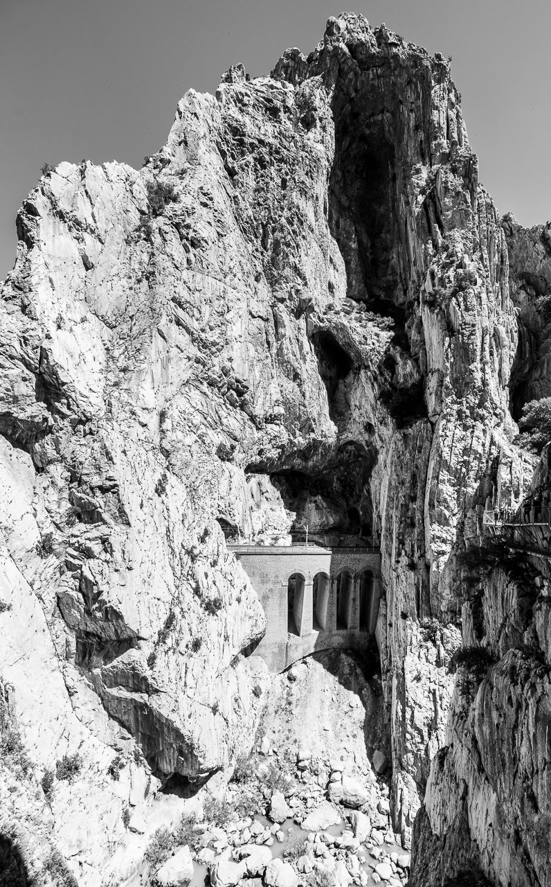 Railway Bridge in the Mountain