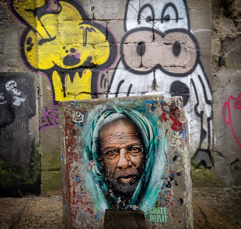 The Face in the Graffiti