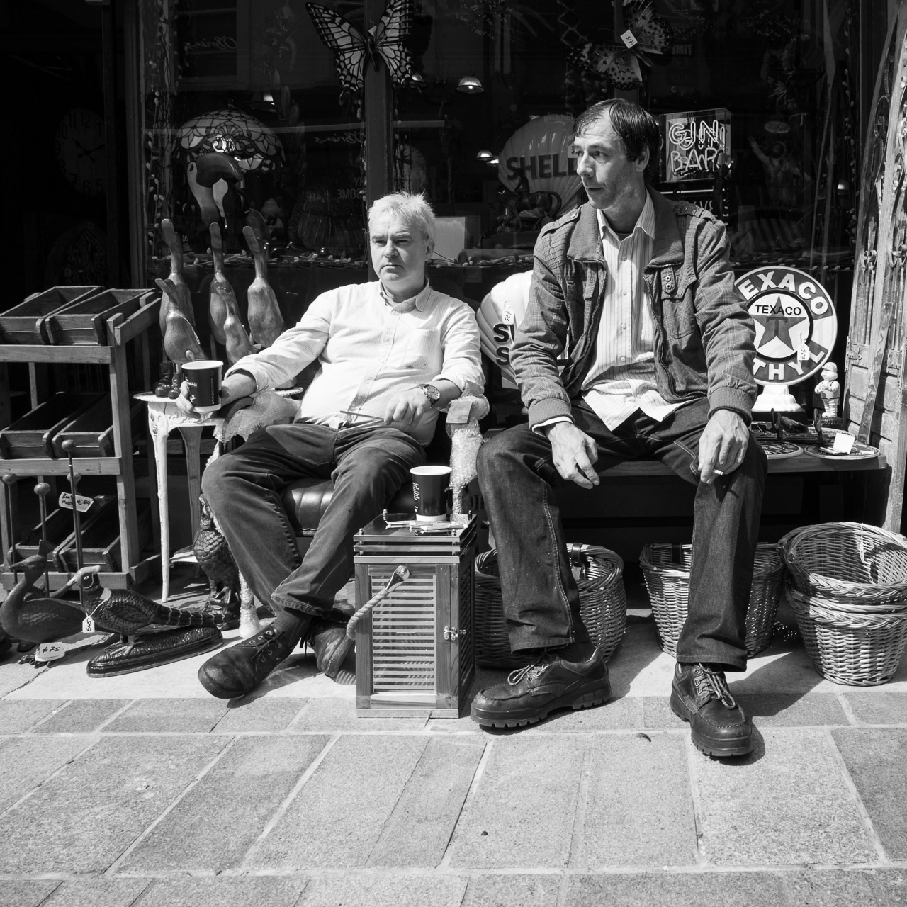 Watch the world go by