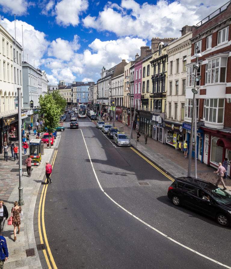 St. Patrick Street in the Summer