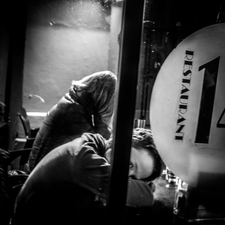 Head Down at the Restaurant