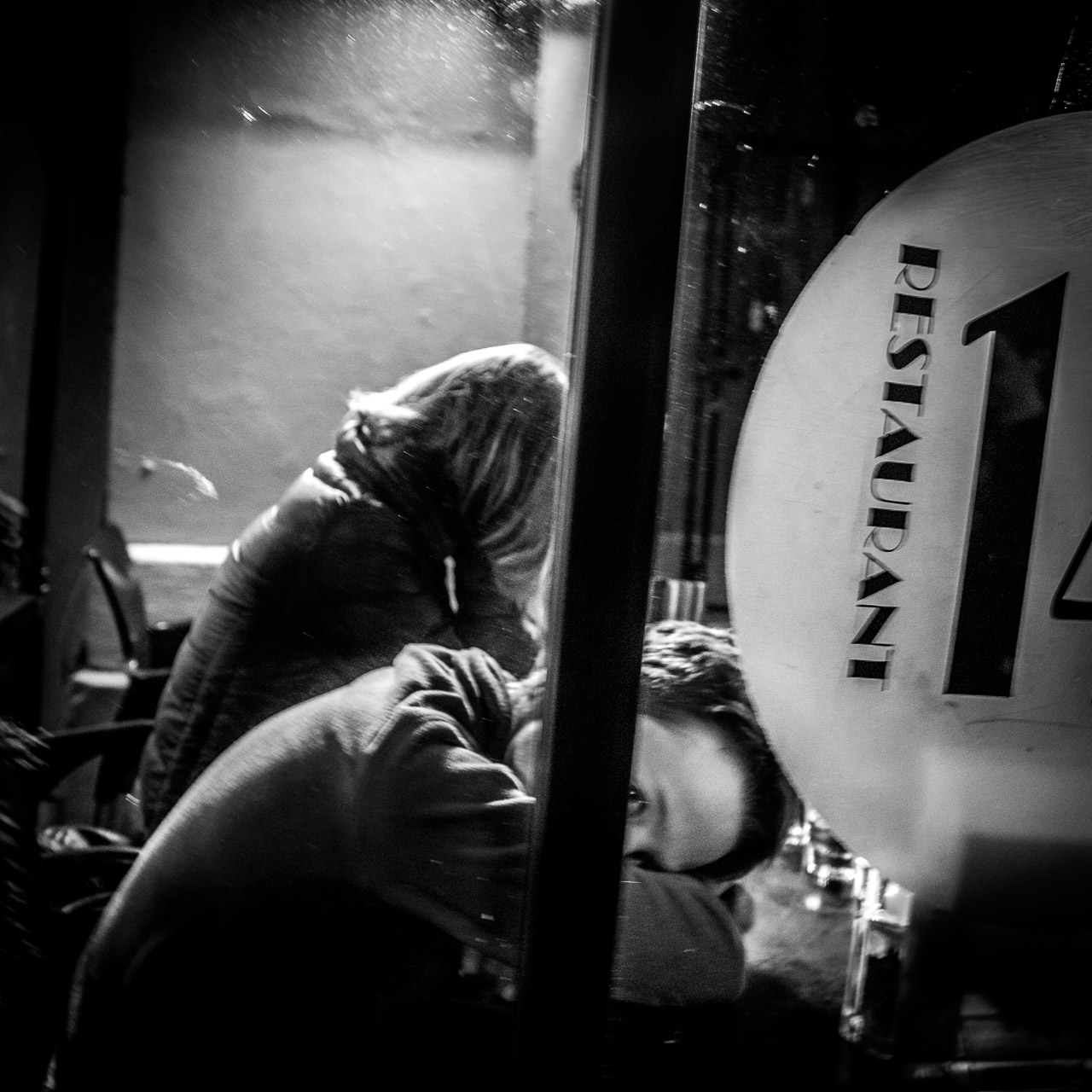 Head Down at the Restaurant