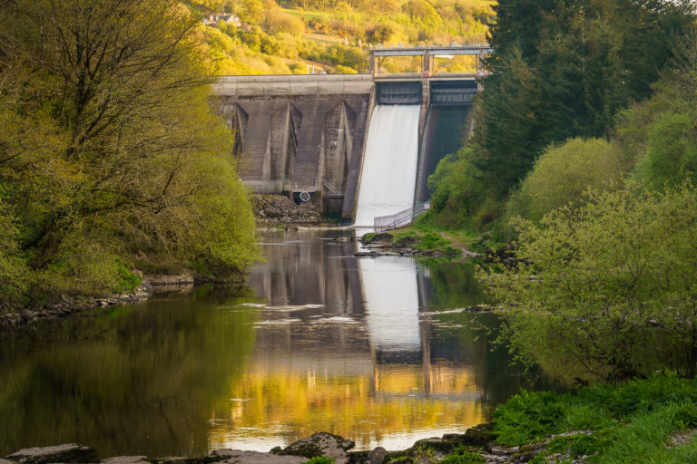 At the Inniscarra Dam