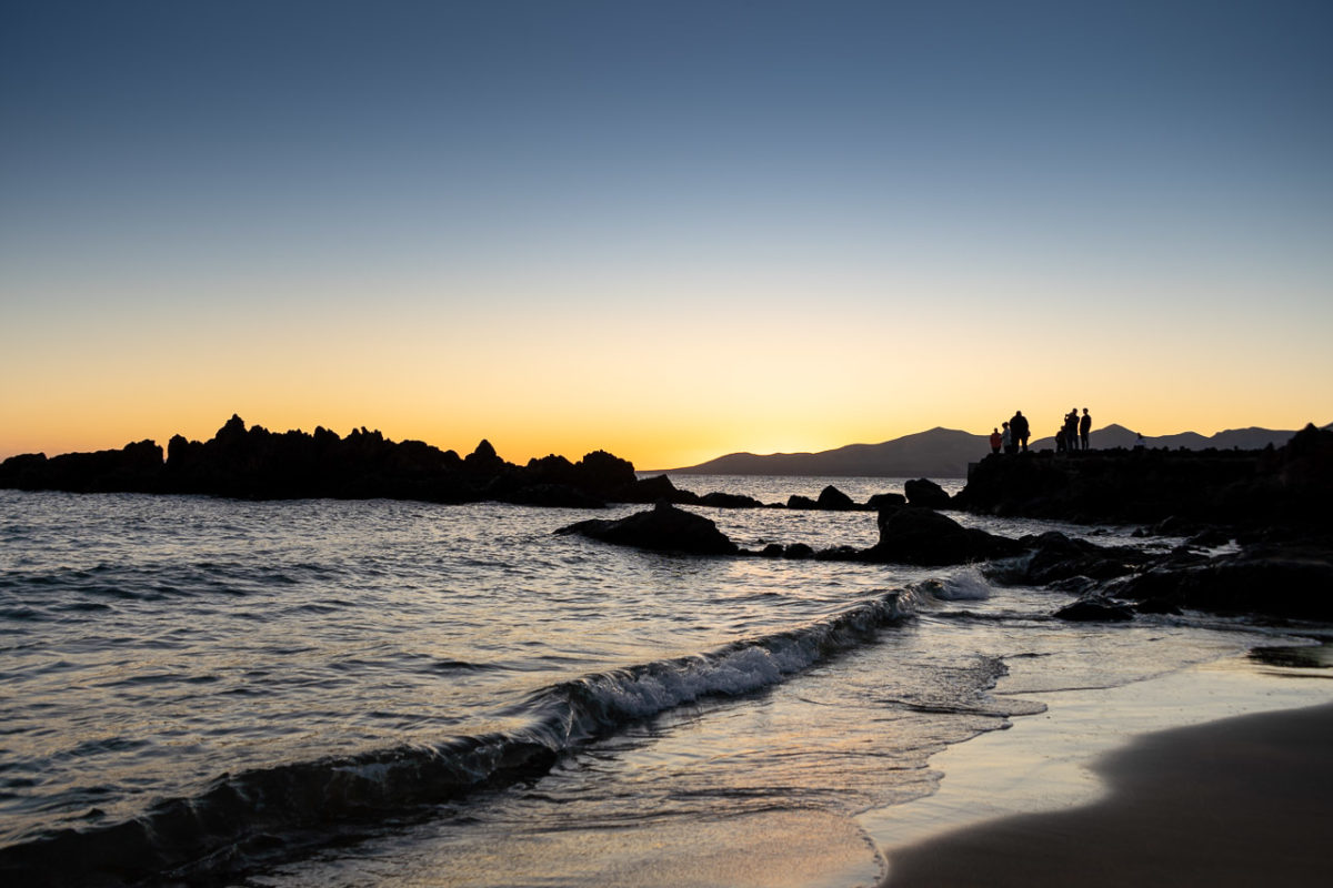 On the beach at Puerto del Carmen