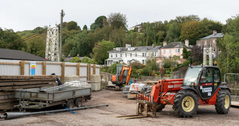 The Shaky Bridge Construction Site
