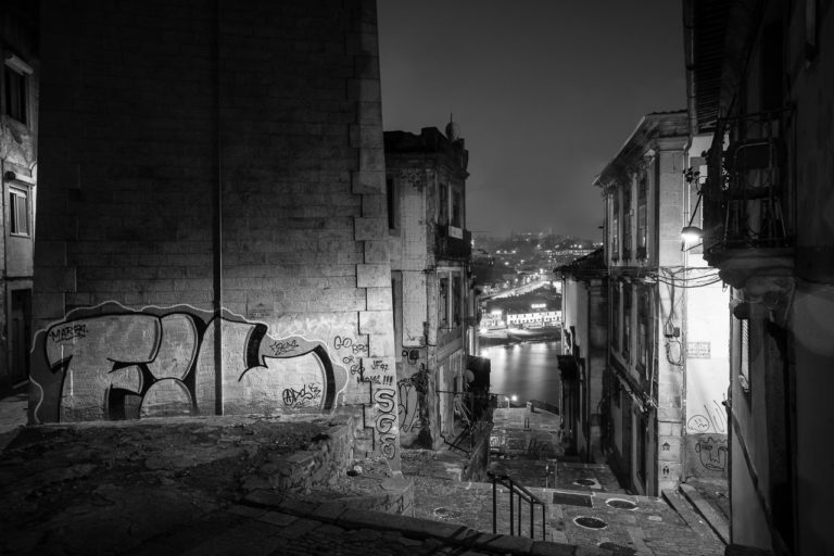 A glimpse of the Douro River