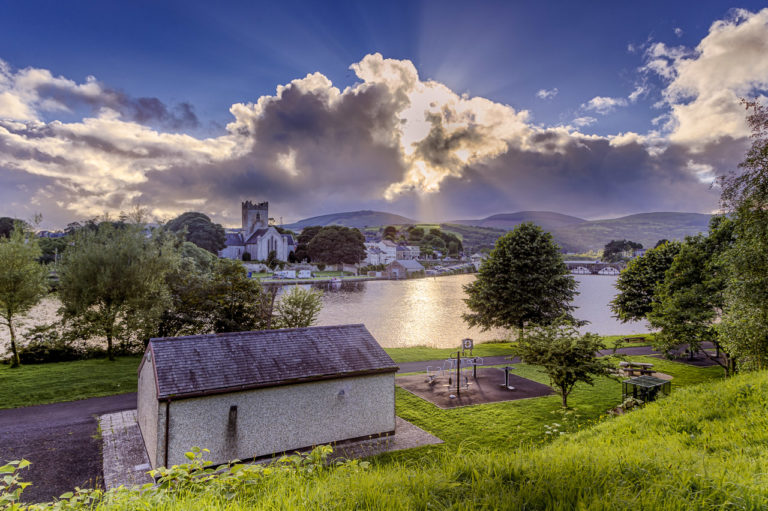 The sun peeks out over Balina, Co Tipperary