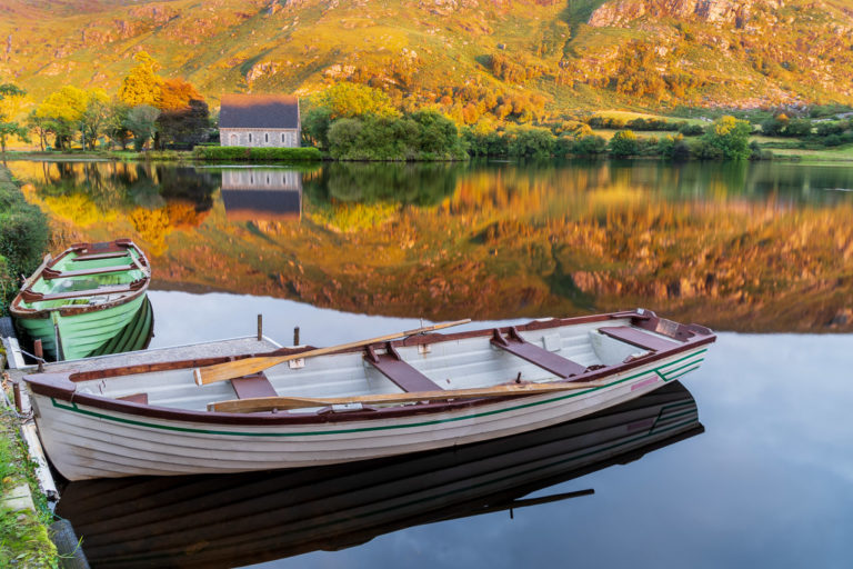 The boats of Gougane Barra