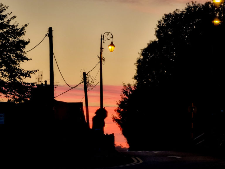 Sunset in Blarney