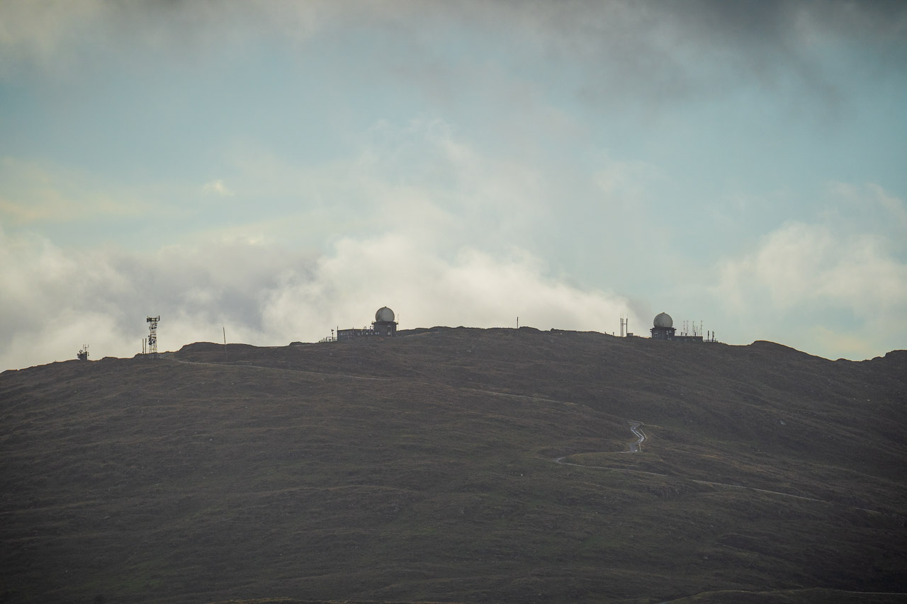 Radar Domes on Mount Gabriel