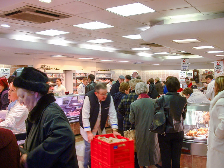Last Minute Shopping at O'Donovans Butchers