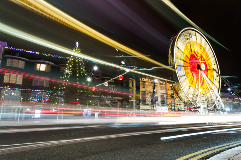 Light Trails and the Ferris Wheel