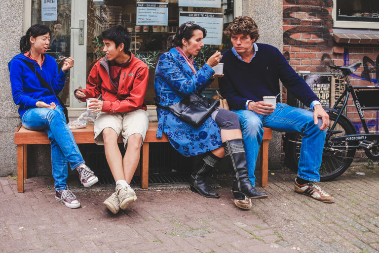 Lunch Time in Amsterdam