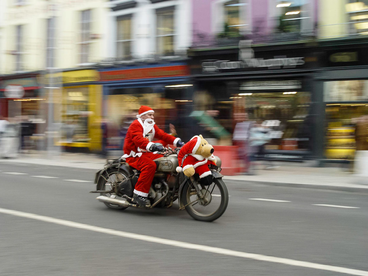 When Santa rode through Cork