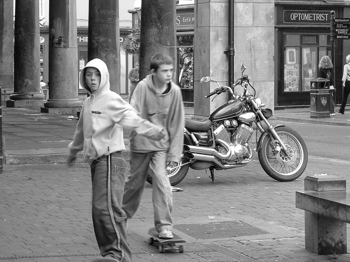Skateboarding in Kilkenny