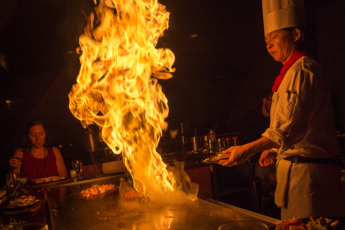 Flaming Food!