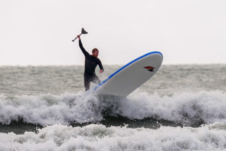 Surfing at Garrettstown