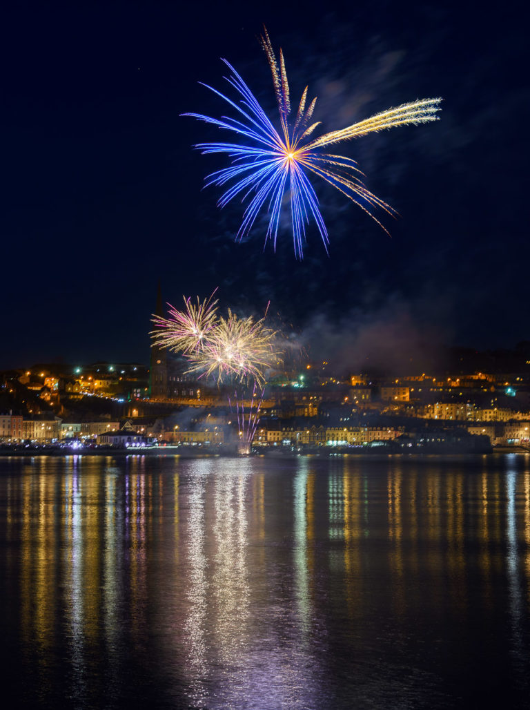Fireworks Over Cobh
