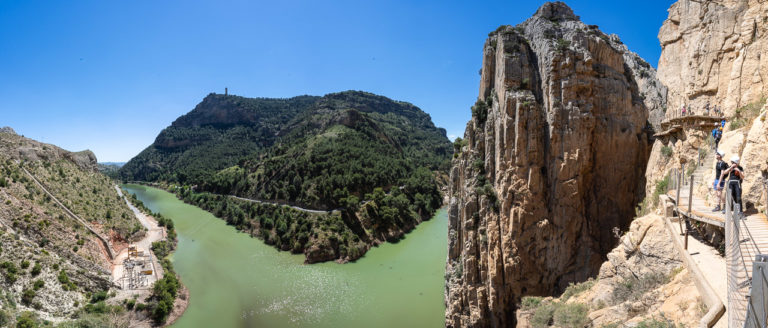 Leaving El Caminito del Ray