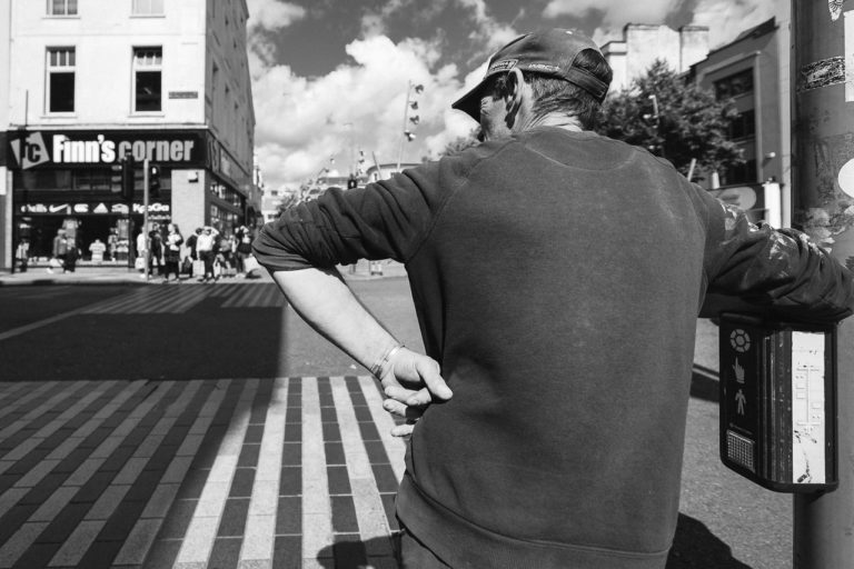 Waiting at the lights