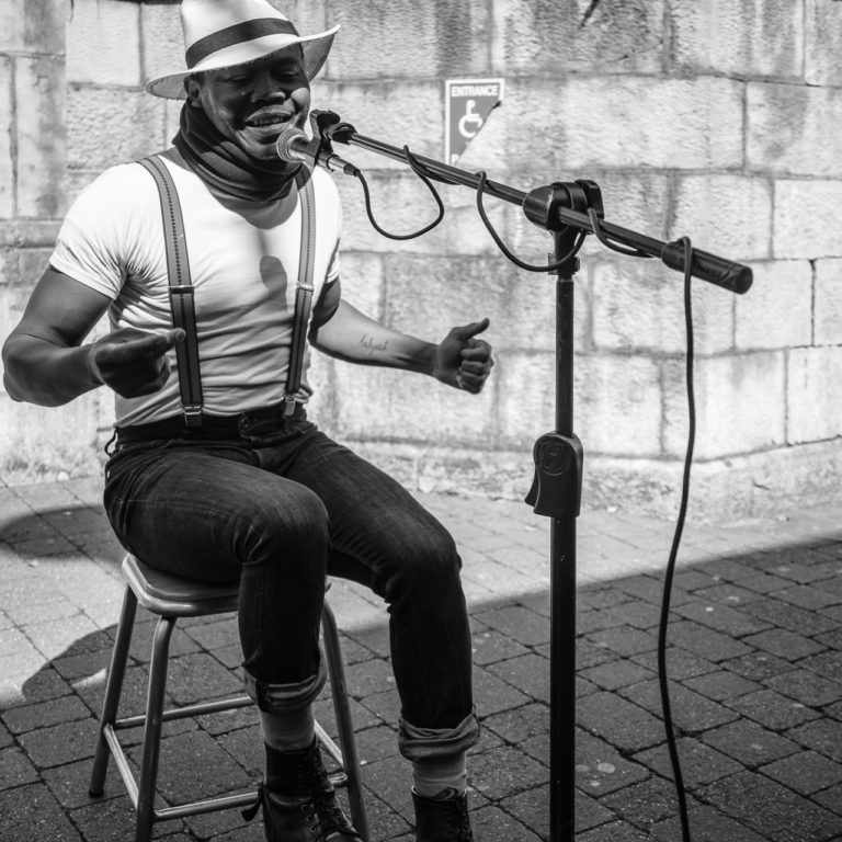 Singing on Paul Street