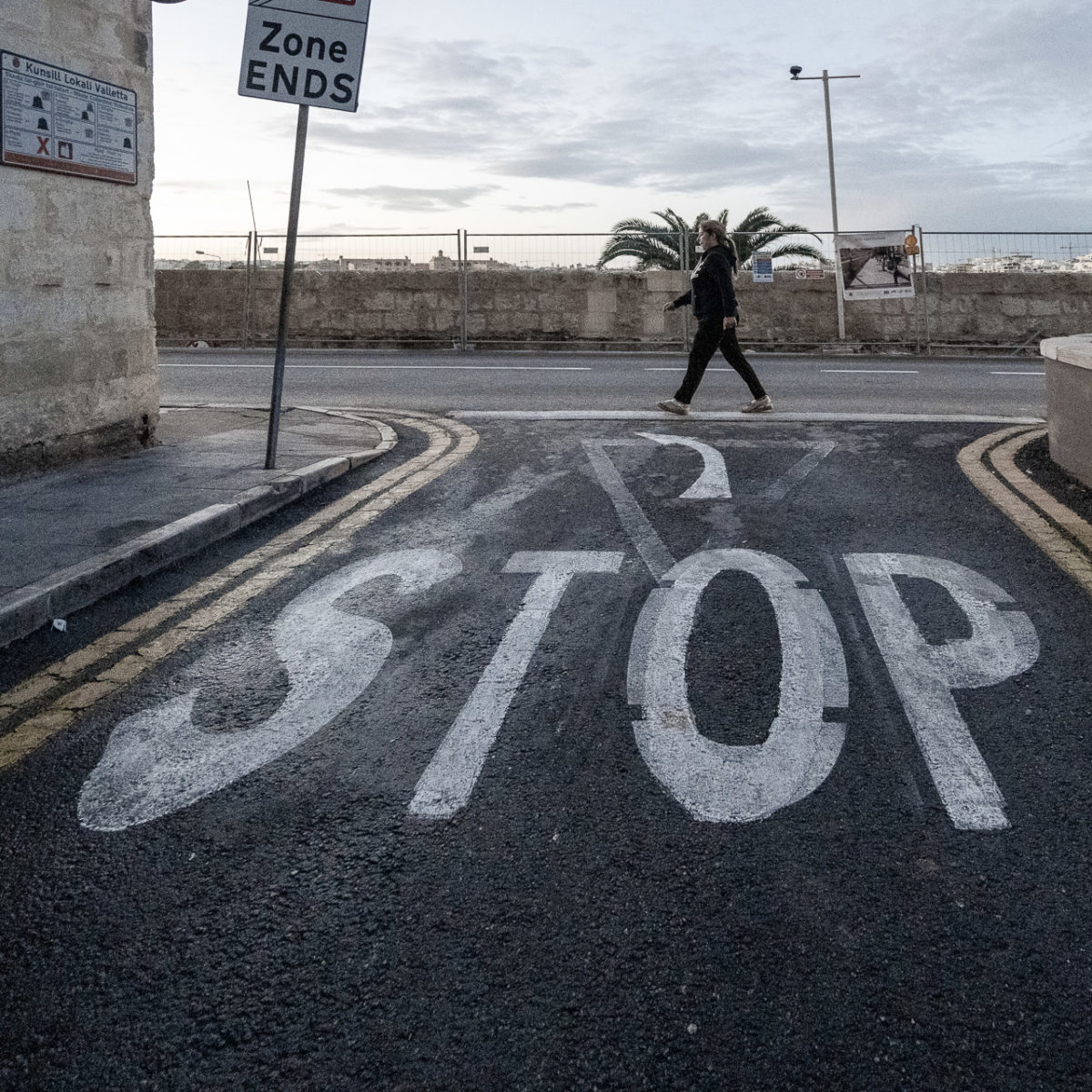 STOP Zone Ends
