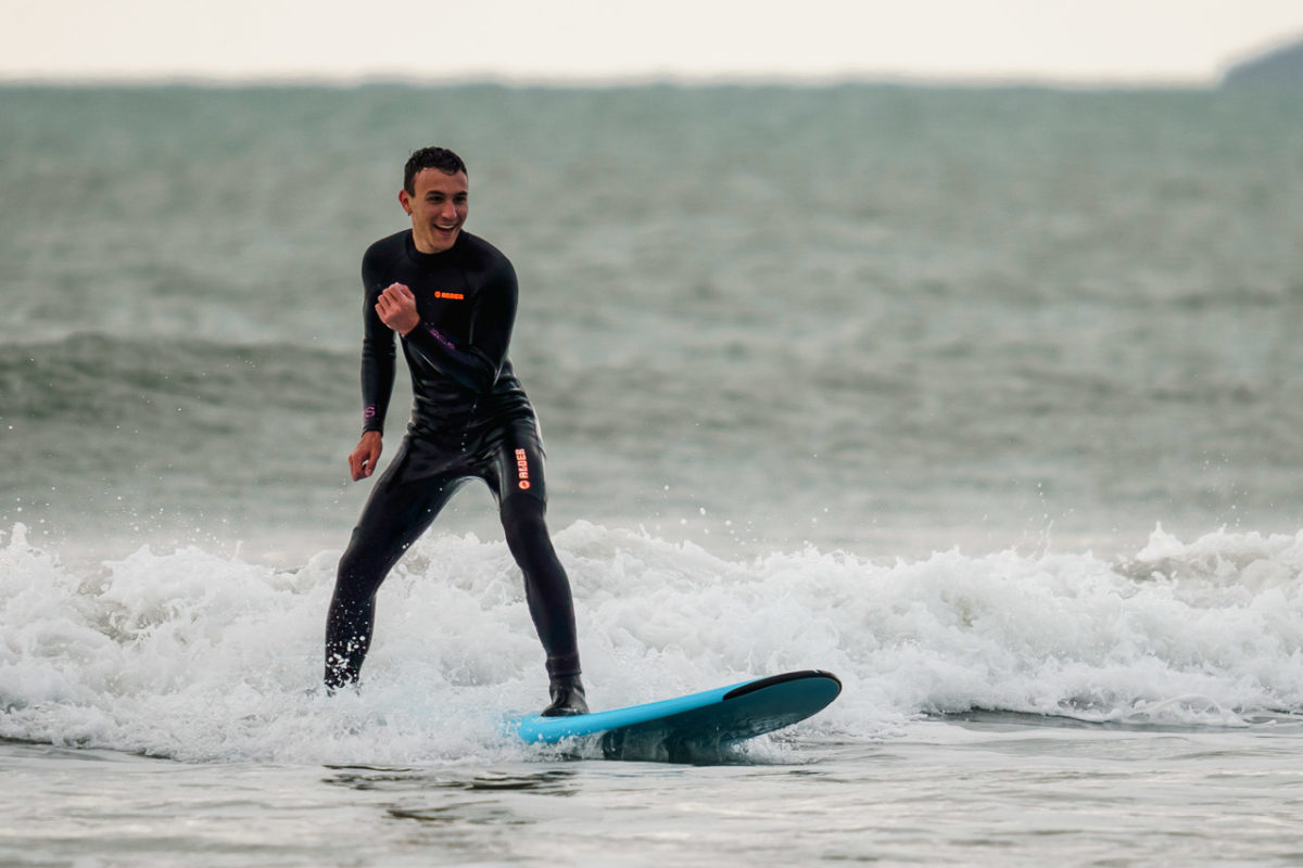 Loving the surf