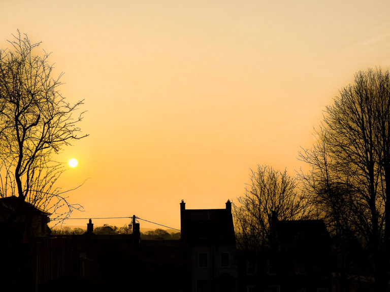 Sunrise over Blarney