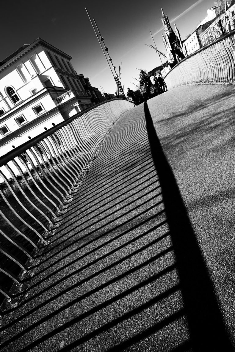 Shadows on Nano Nagle Bridge