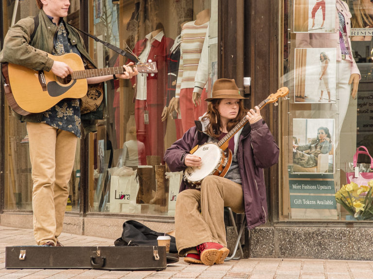 Street Musicians on Patrick Street