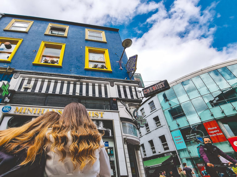 Sitting outside Minihans