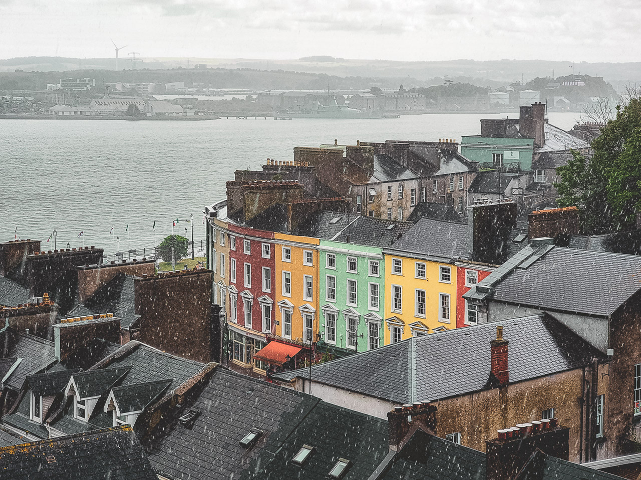 Summer Rain in Cobh