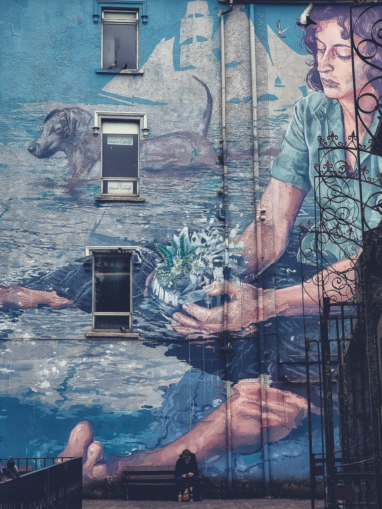 The Lady And Her Dog