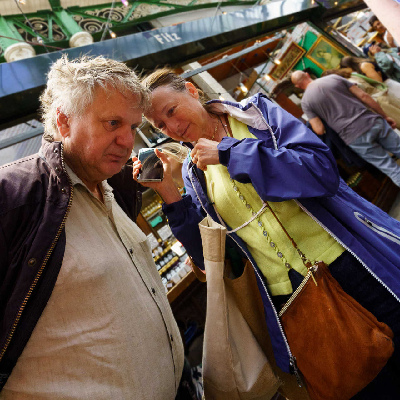 Conversations in the crowd