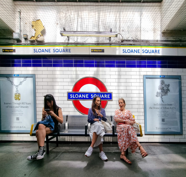 Conversation at Sloane Square