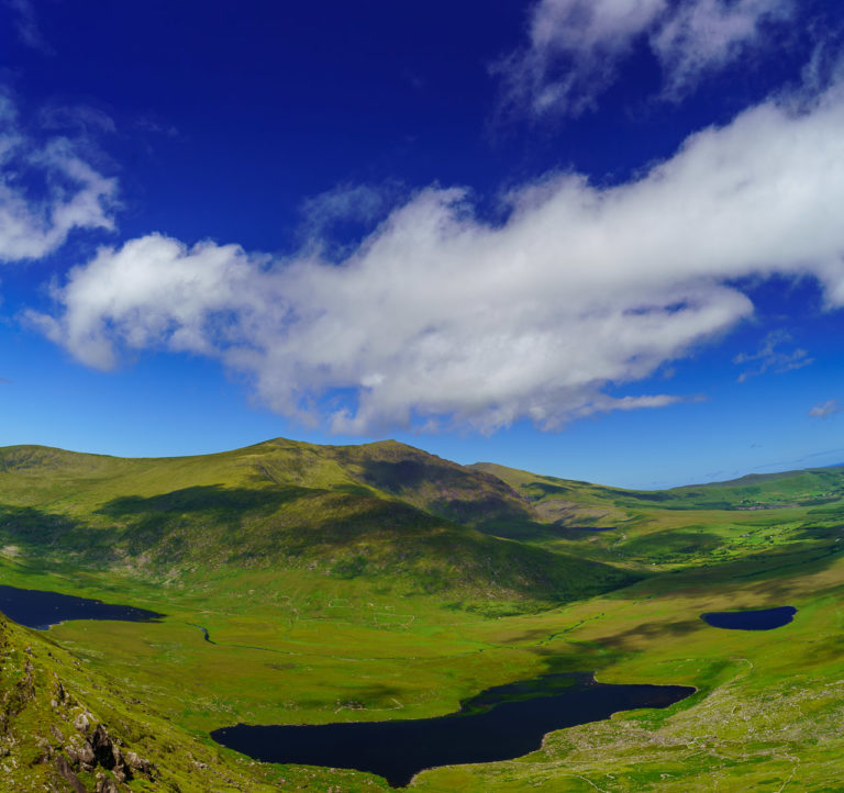 Clouds Float over the Conor Pass