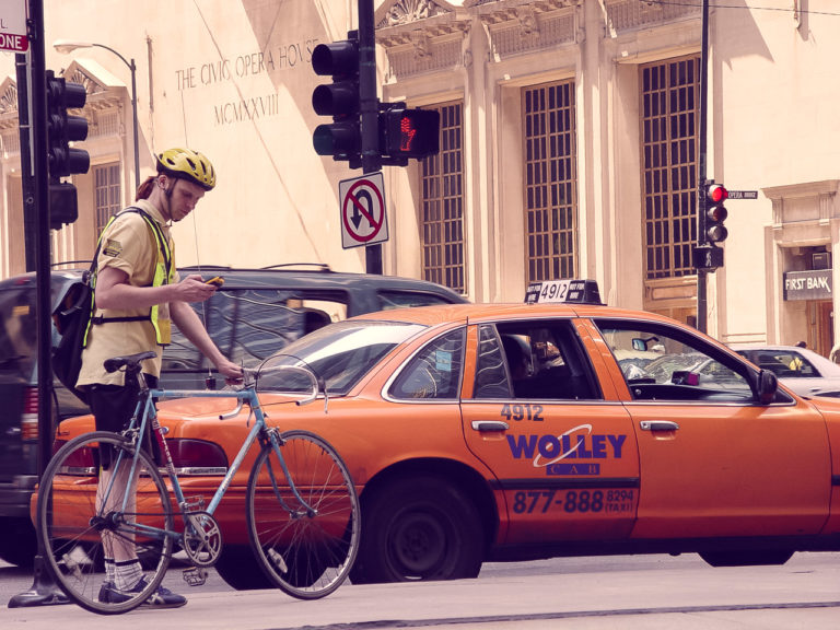 Don't walk, cycle, take a taxi