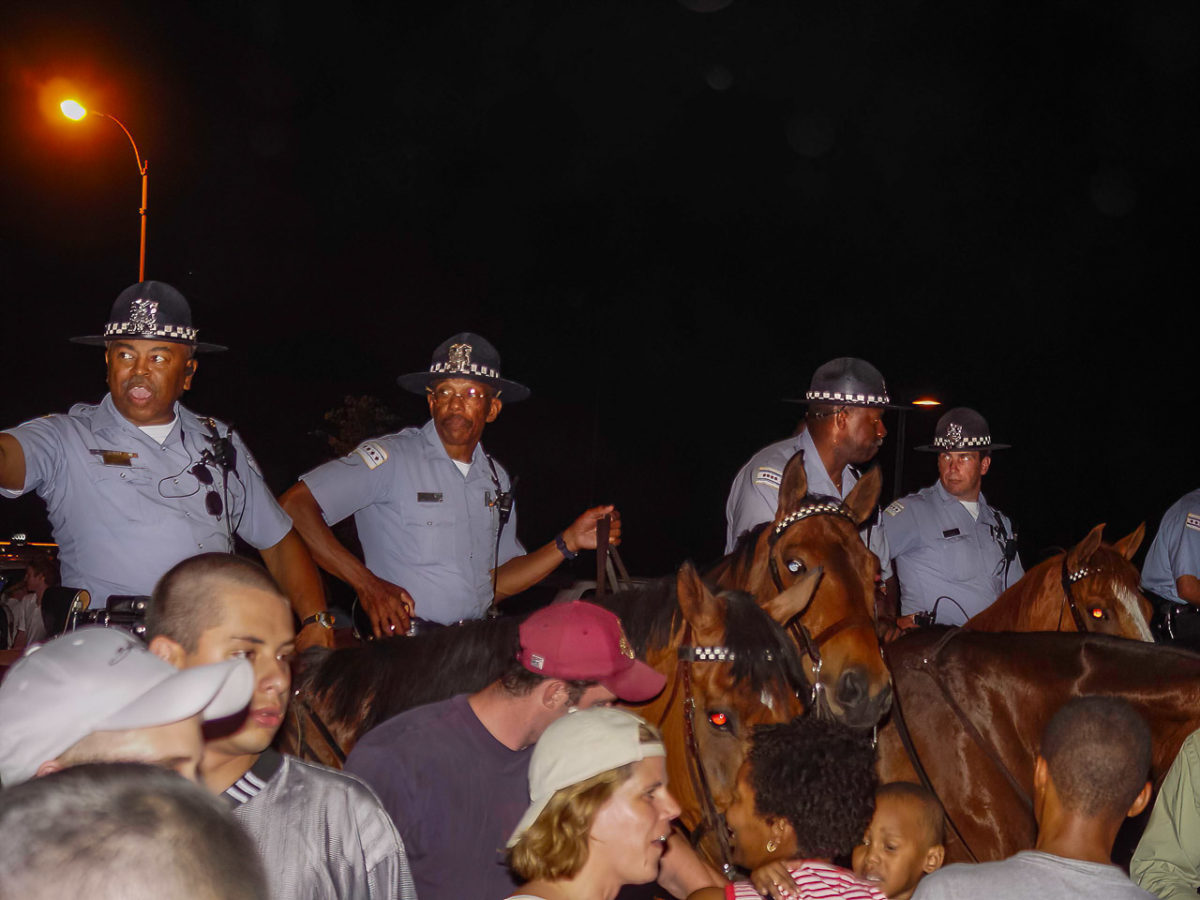 Mounted Police in Chicago