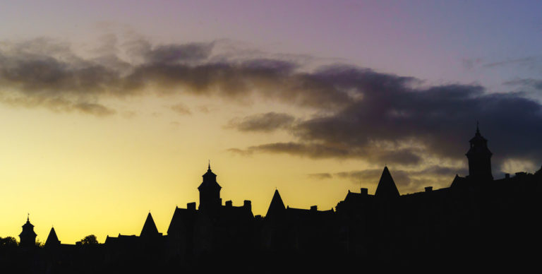 Atkin's Hall Silhouette