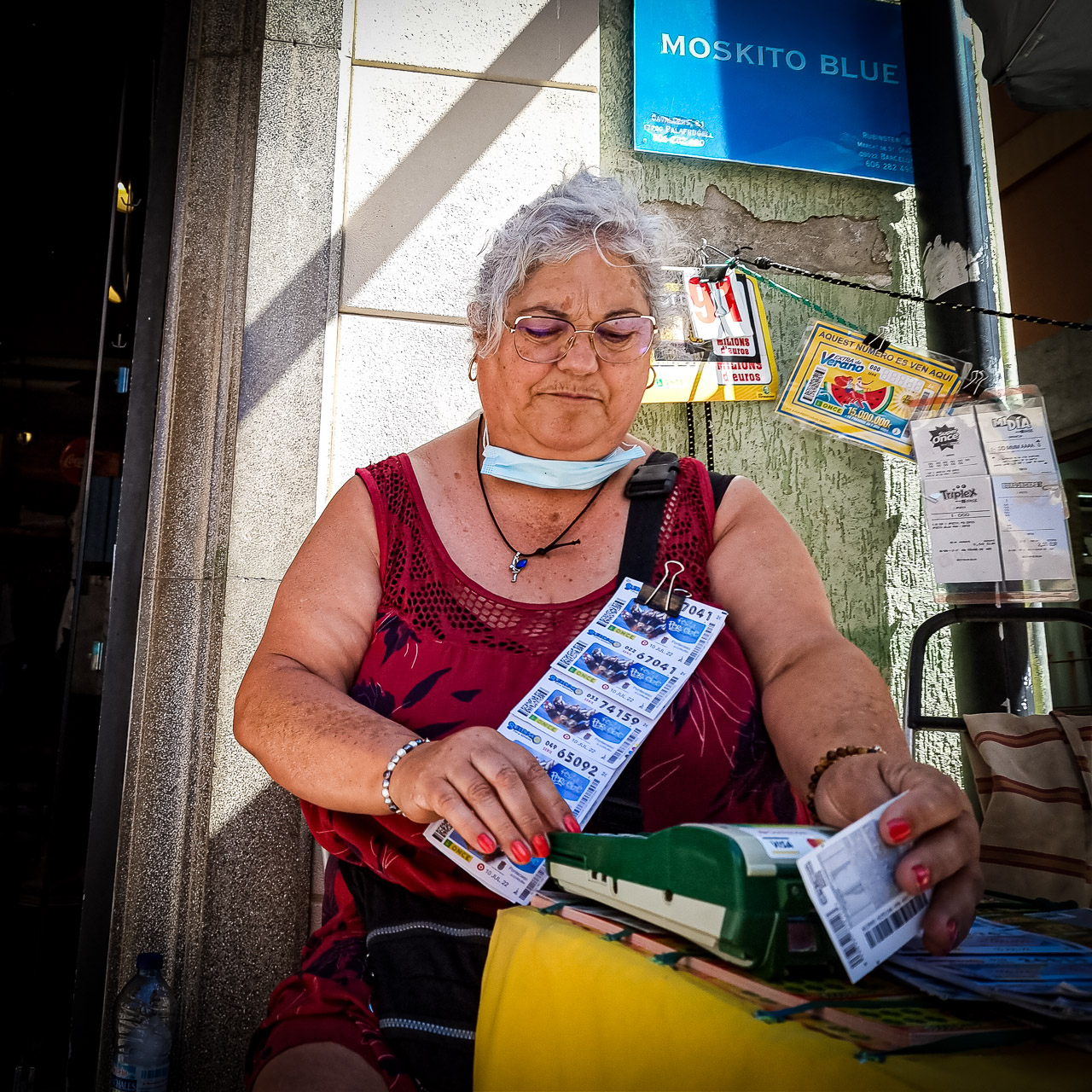 The Lottery Card Seller