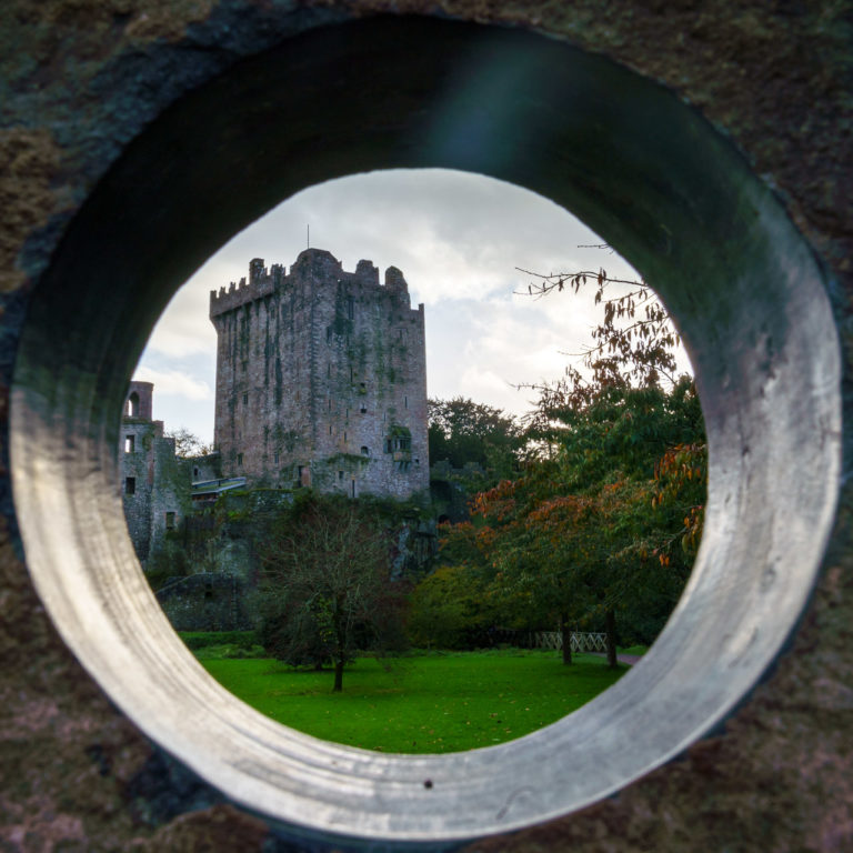Blarney Castle Through the Rock