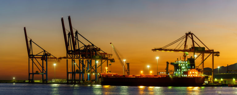 Loading the containers