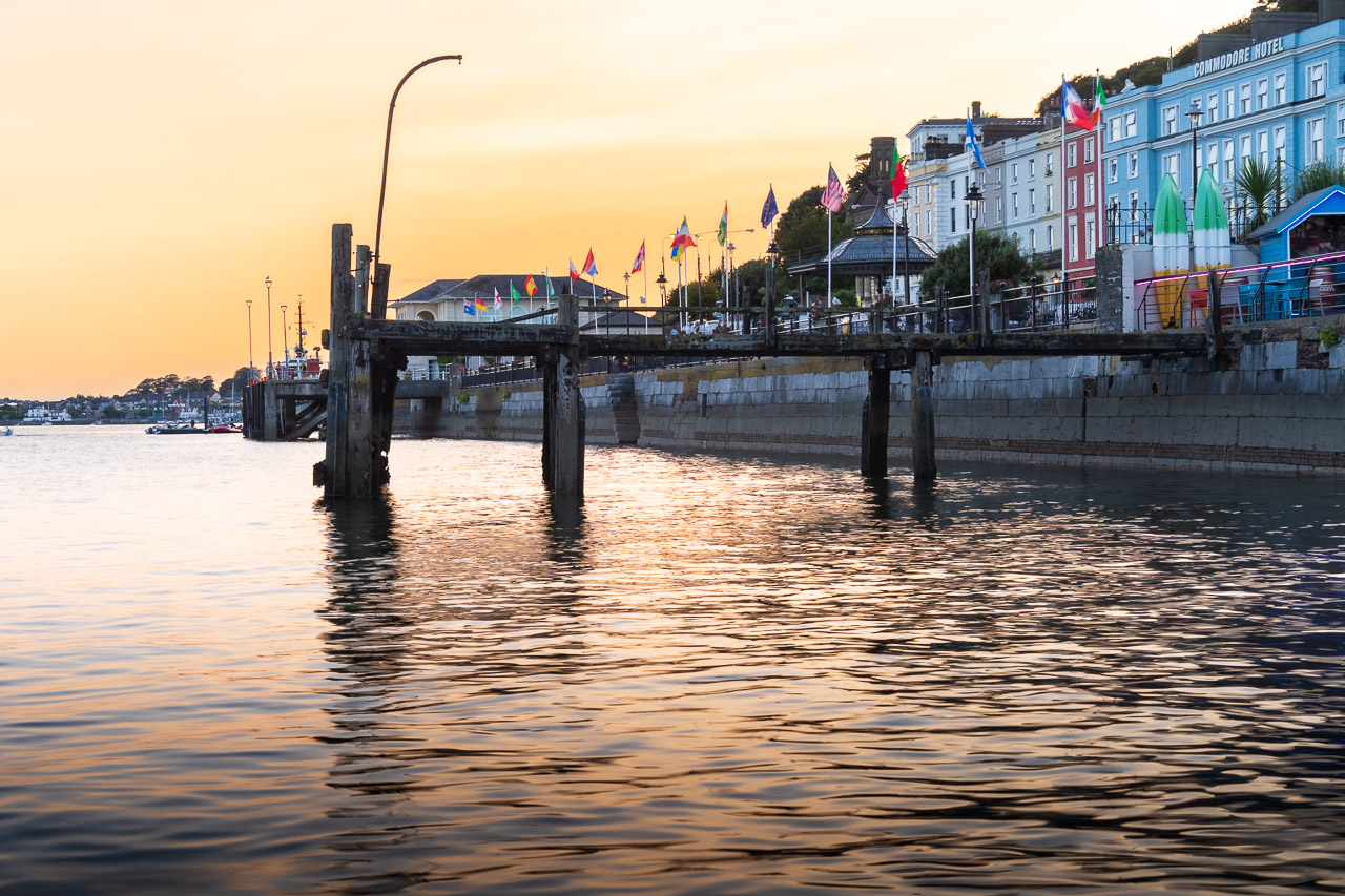 The remains of the pier in Cobh where people left for boats to leave Ireland for foreign shores. Including the 123 who boarded the Titanic.