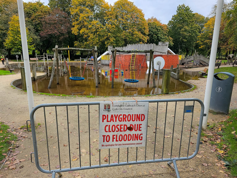 Closed due to flooding