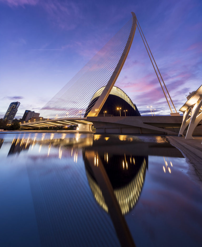 A bridge over reflections