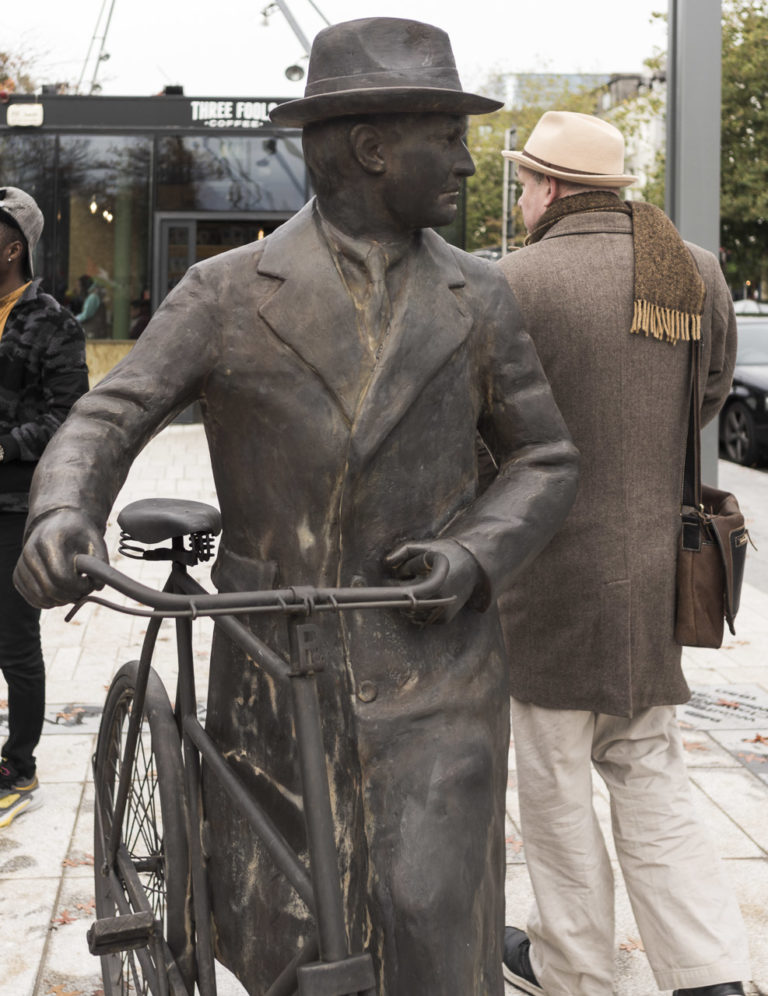 Michael Collins and his hat