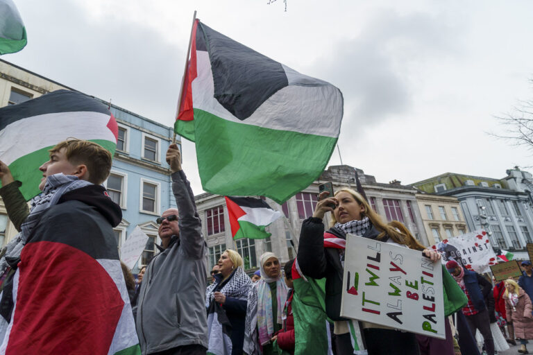 Feb 24th Pro Palestinian Rally
